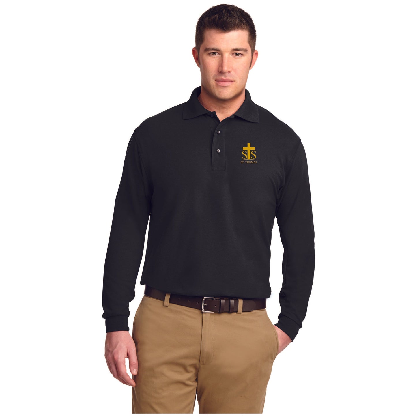 K500LS Port Authority® Silk Touch™ Long Sleeve Polo