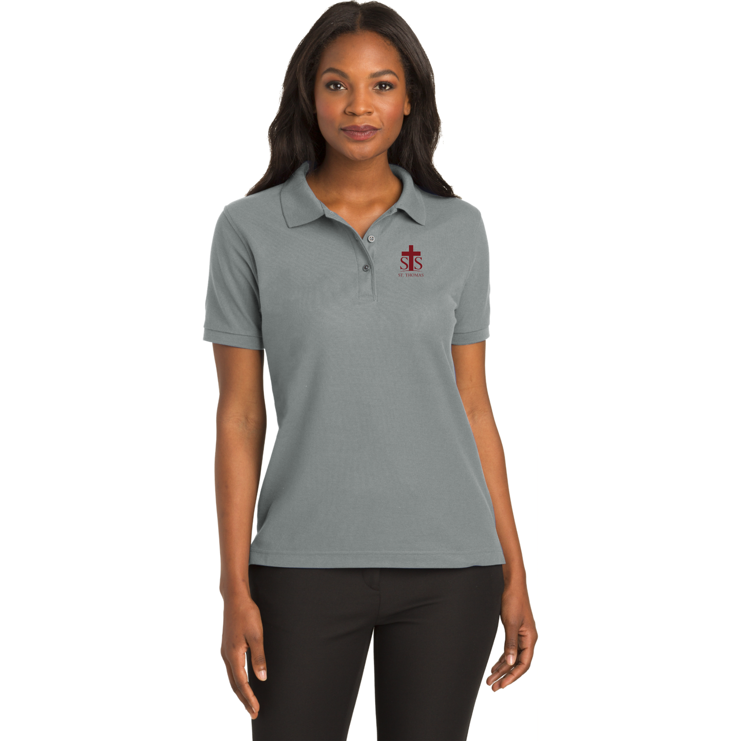 L500 Port Authority® Ladies Silk Touch™ Polo