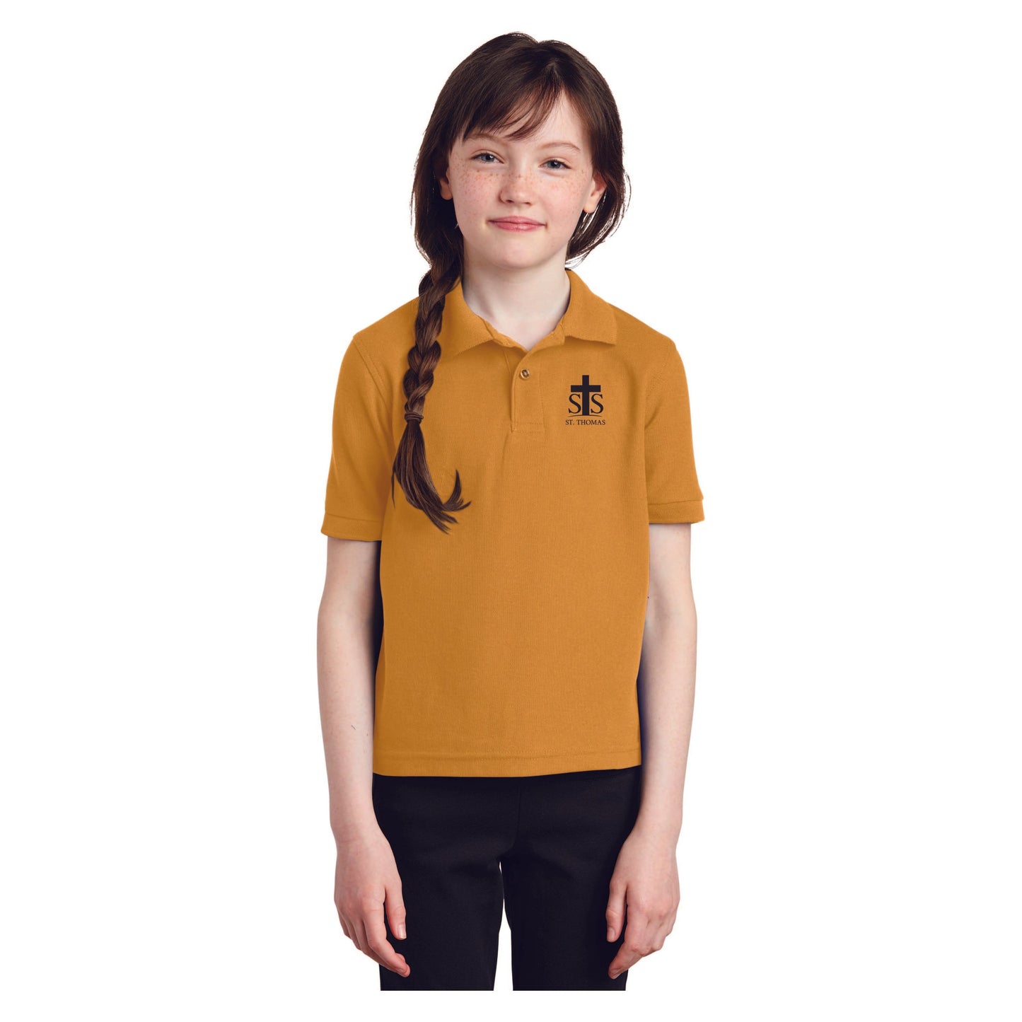 Y500 Port Authority® Youth Silk Touch™ Polo