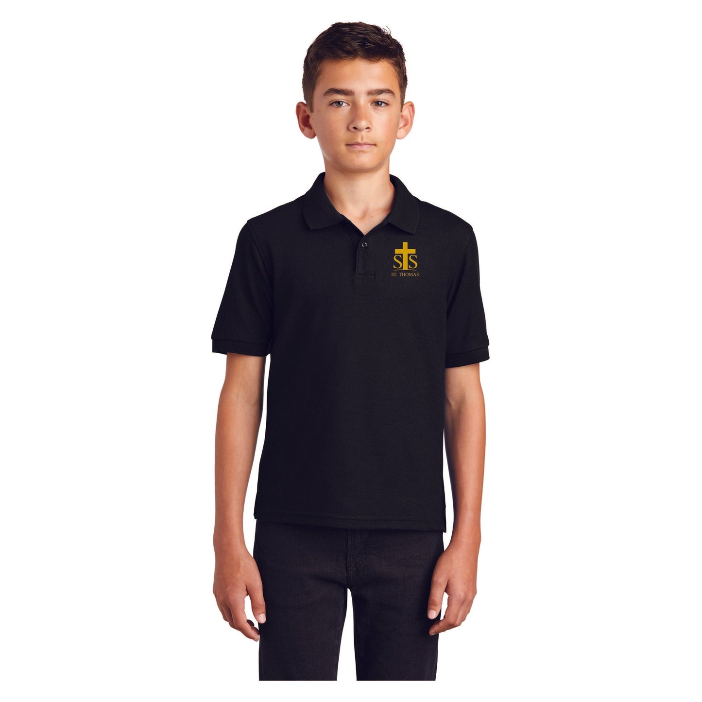 Y500 Port Authority® Youth Silk Touch™ Polo